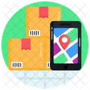 Seguimiento De Paquetes Seguimiento De Pedidos Seguimiento De Paquetes En Linea Icono