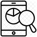 Monitoreo De Negocios Analisis De Datos Visualizacion De Datos Icono