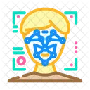 Seguimiento Facial Aumentado Icono