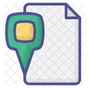 Paquete De Mapas Y Navegacion Icono