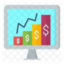 Negocios Analisis Grafico Icon