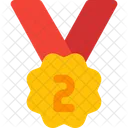 Segundo Posto Medalha Bronze Ícone