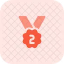 Segundo Posto Medalha Bronze Ícone