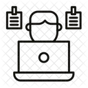 Segundo Trabajo Profesion Empleado Icon