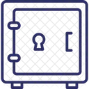 Seguranca Dinheiro Seguro Bloqueio Icon