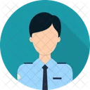 Seguranca Policia Avatar Ícone