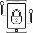 Seguranca Cibernetica Protecao De Dados Seguranca Movel Ícone