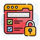 Web Seguranca Protecao De Sites Icon