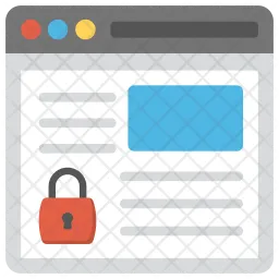 Segurança na Web  Ícone