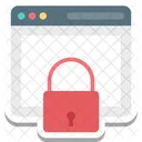 Seguranca Na Web Bloqueio Seguranca Na Internet Ícone