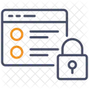 Segurança de dados  Ícone