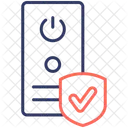 Seguranca De Dados Lista De Verificacao Escudo Ícone
