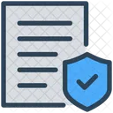Privacidade Politica Seguranca Ícone