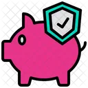 Segurança financeira  Icon