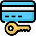 Cartao ATM Bloqueio Seguranca Ícone