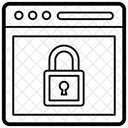 Seguranca De Sites Protecao Na Web Seguranca Na Web Ícone