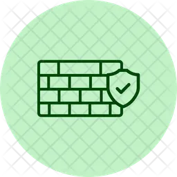 Firewall de segurança  Ícone