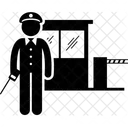 Seguranca Guarda Guarita Ícone