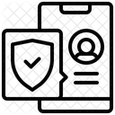 Dispositivos Moveis Seguranca Privacidade Ícone