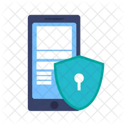 Segurança para celulares  Ícone