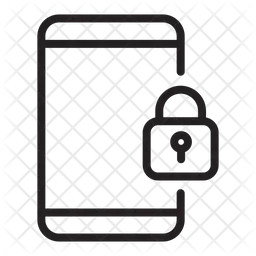 Segurança para celulares  Ícone