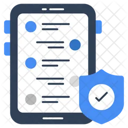 Segurança para celulares  Ícone