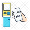 Nfc Cor Icone Ícone