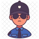 Seguridad Guardia Persona Icono