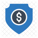 Escudo Proteccion Dolar Icono