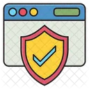 Seguridad Pagina Web Navegador Icon