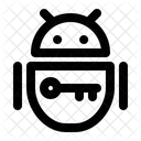 Seguridad Clave Android Icono