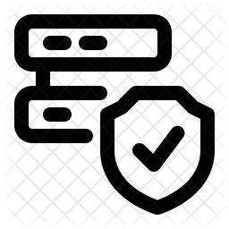 Seguridad de la base de datos  Icono