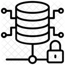 Seguridad De La Base De Datos Seguridad SQL Servidor Bloqueado Icono