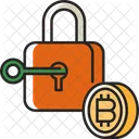 Seguridad bitcoin  Icono