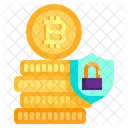 Seguridad bitcoin  Icono