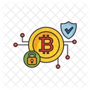 Seguridad bitcoin  Icono