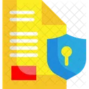 Seguridad de archivos  Icono