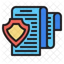 Seguridad de archivos  Icono