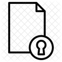 Seguridad de archivos  Icono