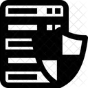 Seguridad de la base de datos  Icono