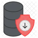 Seguridad De Bases De Datos Proteccion De Bases De Datos Base De Datos Segura Icon