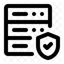 Seguridad de la base de datos  Icono
