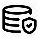 Seguridad de la base de datos  Icono