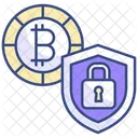 Seguridad bitcoin  Icono