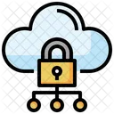 Seguridad informática en la nube  Icono