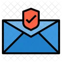 Seguridad del correo electrónico  Icono