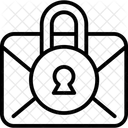 Seguridad Del Correo Electronico Privacidad De La Informacion Mensajes Bloqueados Icono