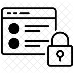 Seguridad de datos  Icono