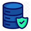 Seguridad De Datos Servidor Base De Datos Icono