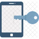 Seguridad De Datos Acceso Movil Autorizacion Movil Icono